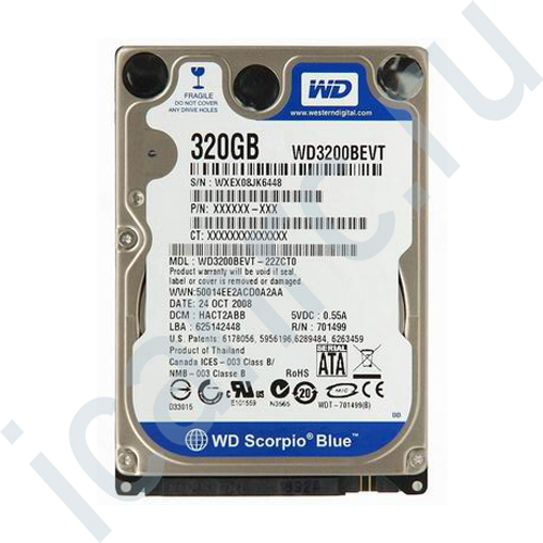 WD3200BEVT
