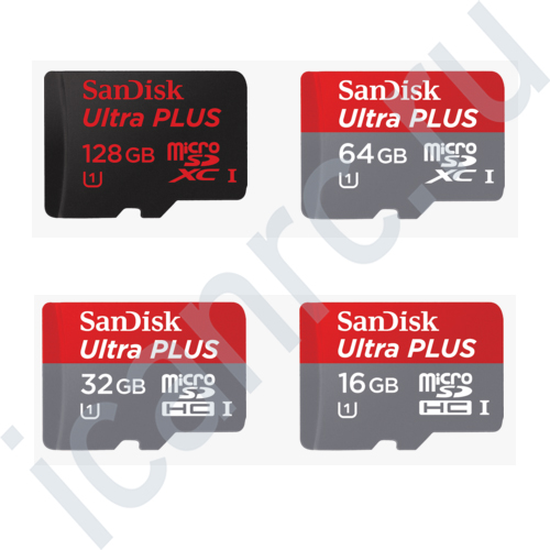 ULTRA PLUS microSDHC/microSDXC UHS-I